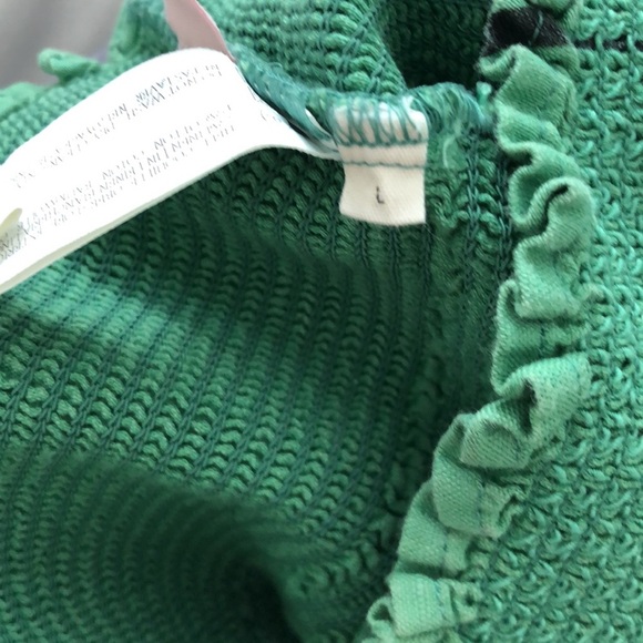 Capulet  Gracia Top Smocked Crop Top L - Picture 9 of 10